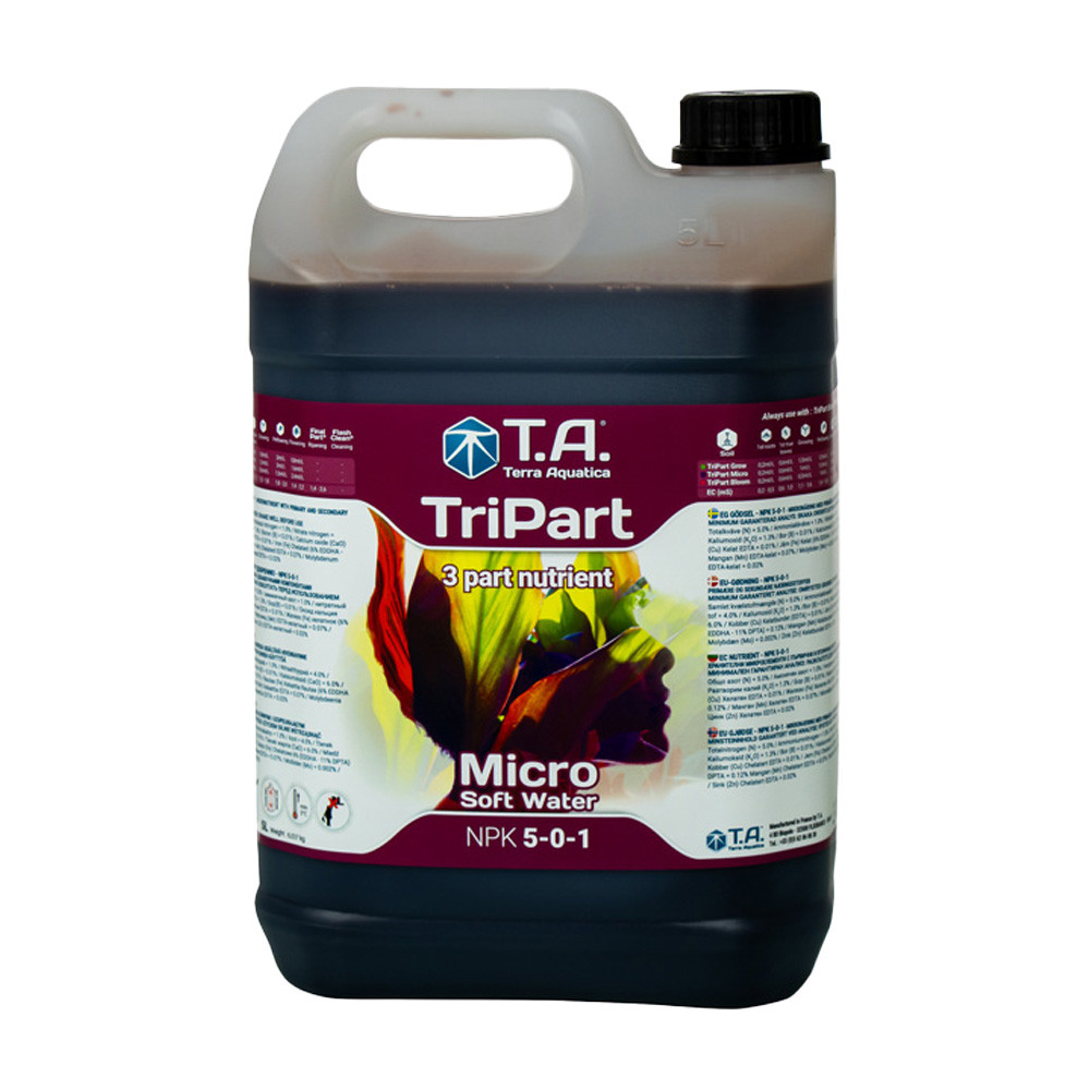 T.A. Terra Aquatica TriPart Micro Soft Water 5L