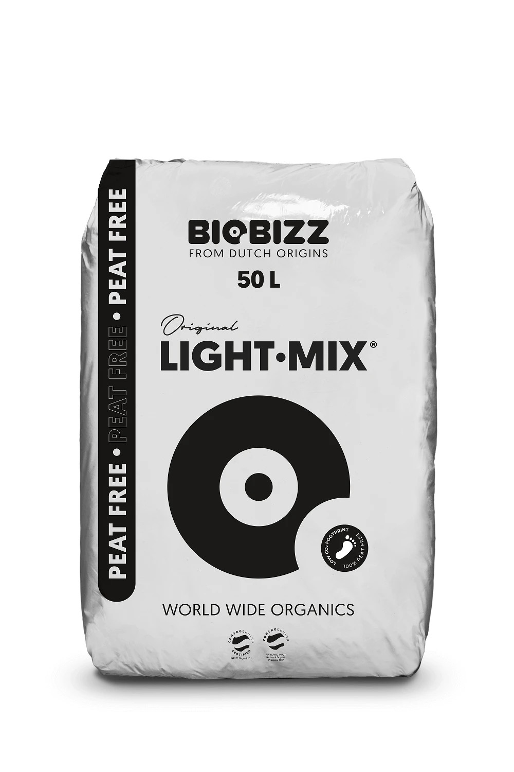 BioBizz Light Mix Peat Free Erde - Torffrei 50 L