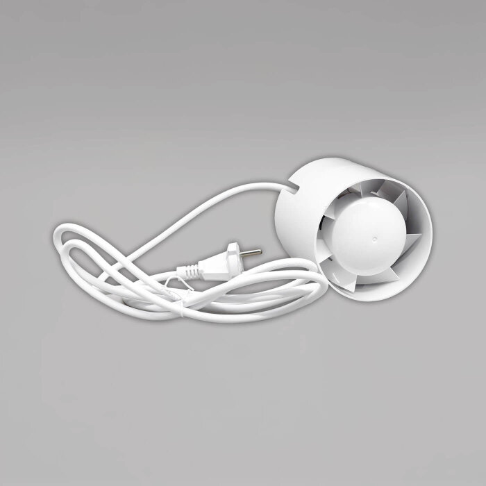 Axiallüfter, verkabelt, 105 m³/h, 100mm Anschluss