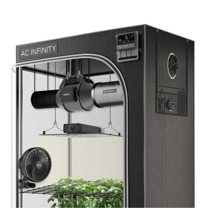 AC Infinity Advance Grow Zelt-System 60x60x180cm, 1 Pflanzen-Set