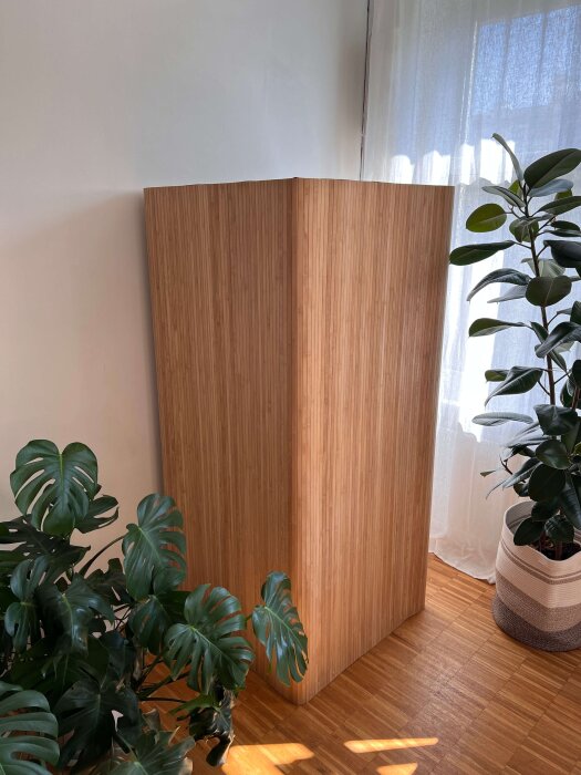 Wood Coat, Abdeckung für Growbox, Bambus 80 x 80 x 180 Nook