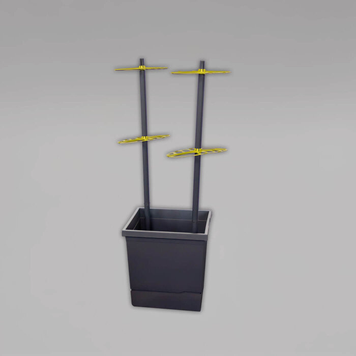 romberg Tomatentopf mit Selbstbewässerung und flexibler Rankhilfe