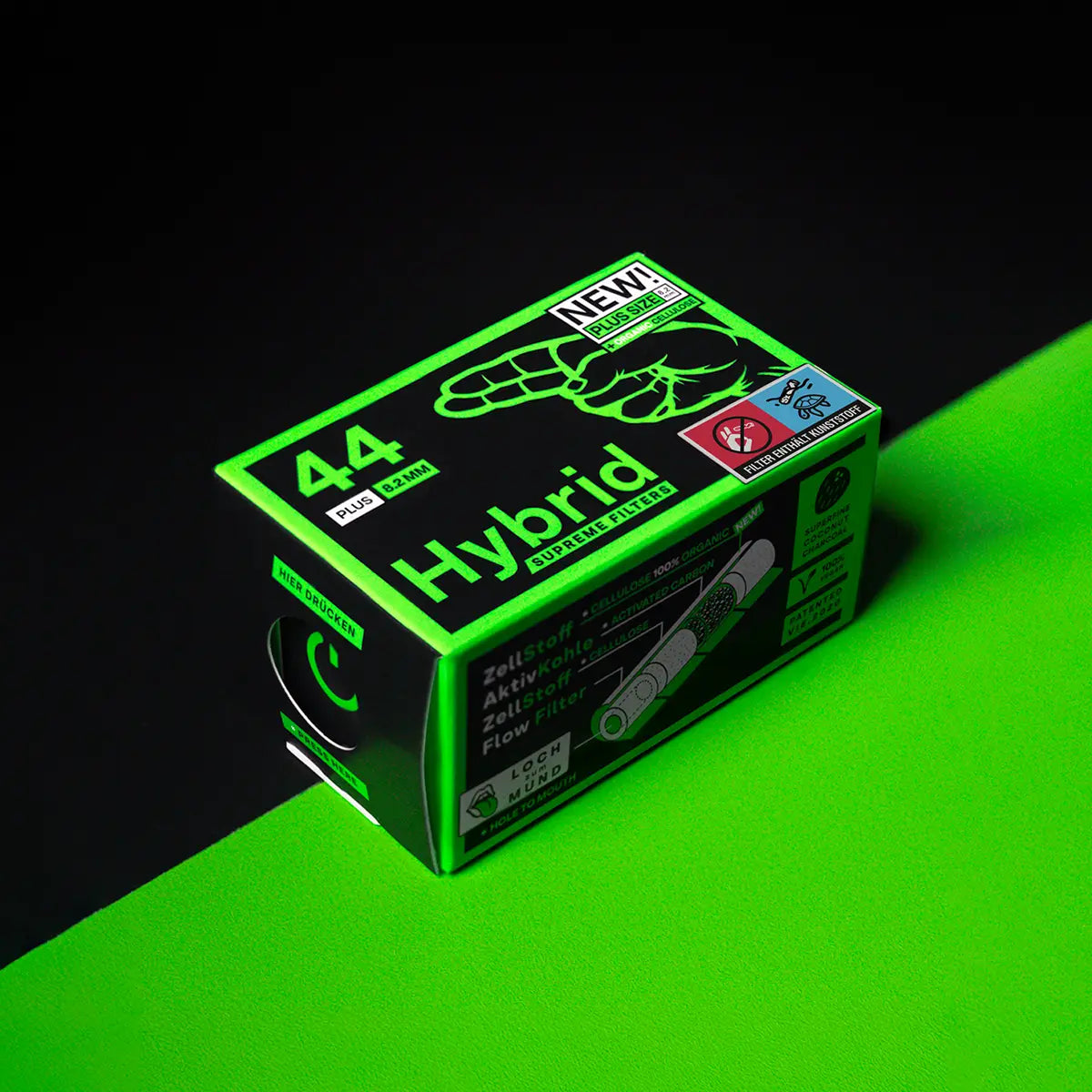 Hybrid Supreme Aktivkohlefilter Box 44 Plus Size