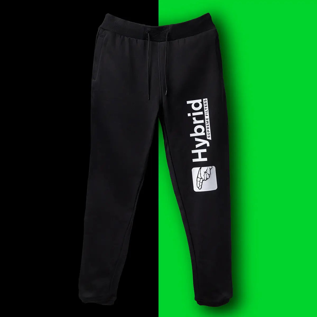 Hybrid Supreme Jogginghose Schwarz