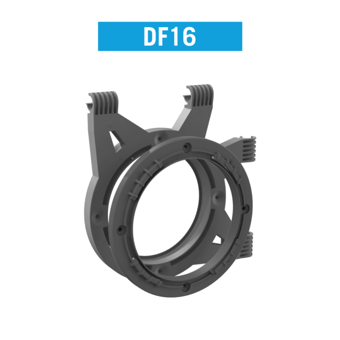 Secret Jardin Ducting Flange Kit, für 16-19mm Stangen