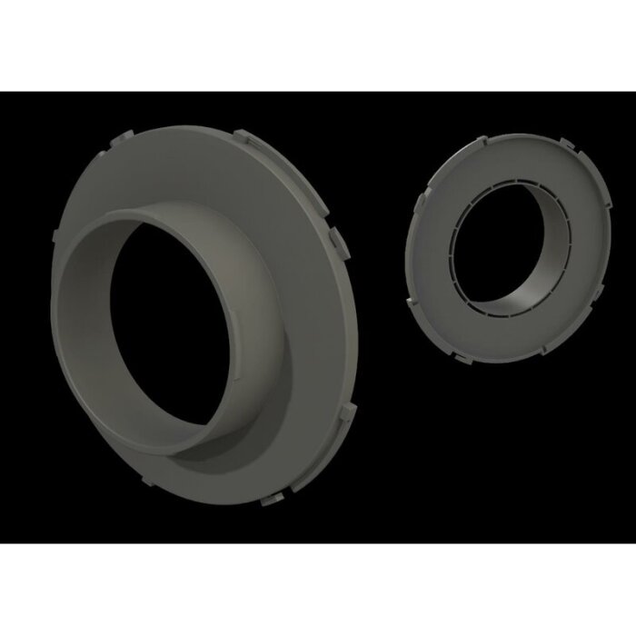 Secret Jardin Connector für Ducting Flange, 160mm für Ducting Flange 25