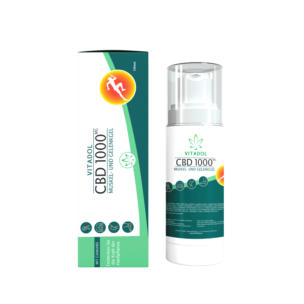 Vitadol CBD Muskel- und Gelenkgel 30ml/100ml - 100 ml