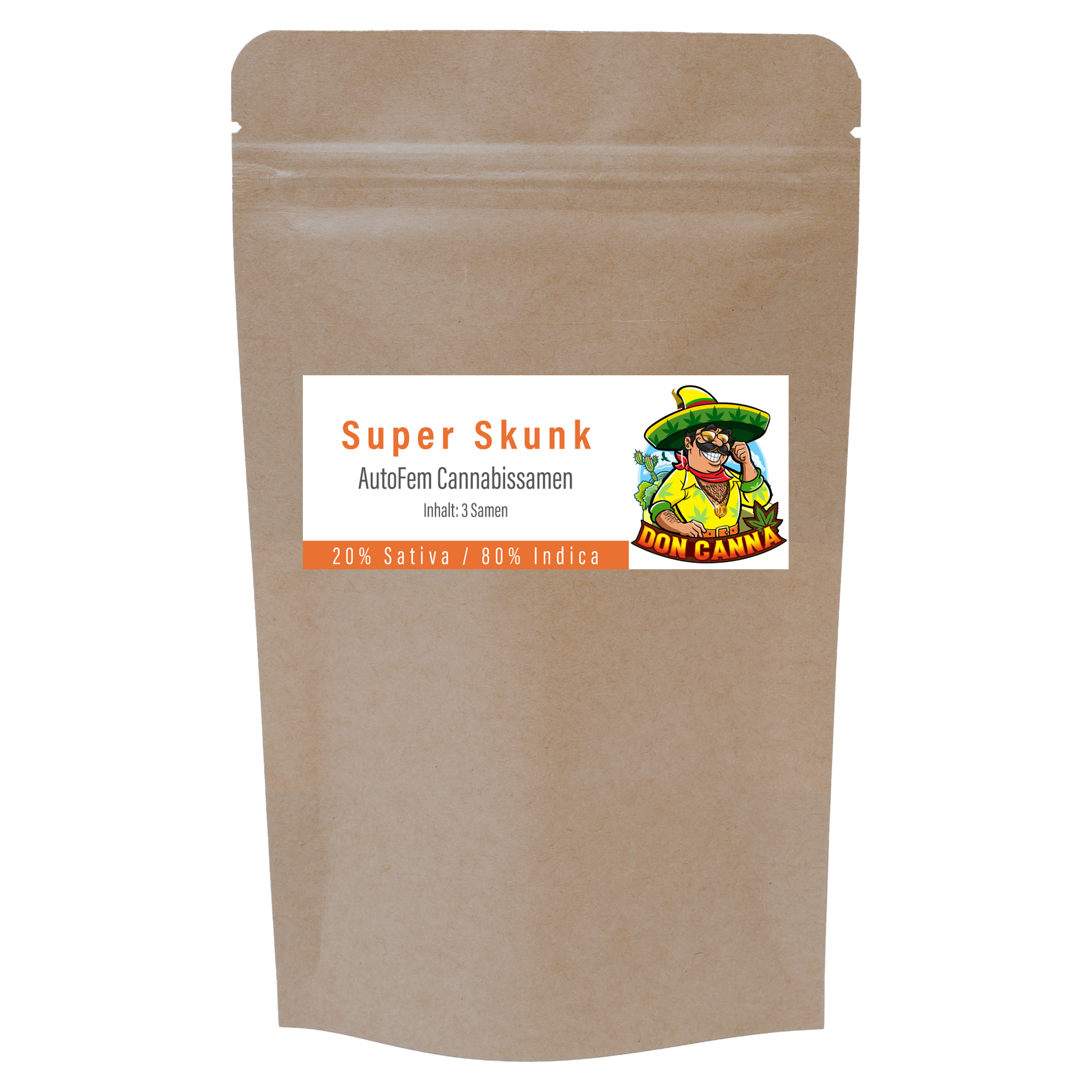 Super Skunk Cannabis Samen Premium THC 22% AutoFem