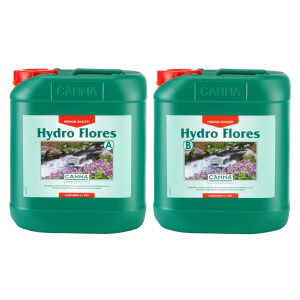 Canna Hydro Flores A+B 2x 5 Liter Softwater
