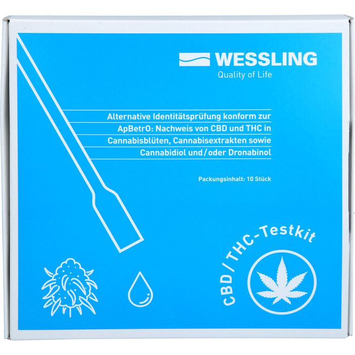 CANNABIS 1AA ID-Test Caelo Partner validiert 10 St.