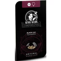 Black Lily Feminisierte Hanfsamen, 3 Samen