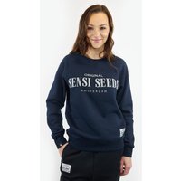 3D Sweater Navy, Marineblau, XS