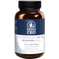 CBD-Melatonin-Kapseln 40 mg, 30 Kapseln