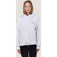 HAPPY 420  - White Oversize Hoodie