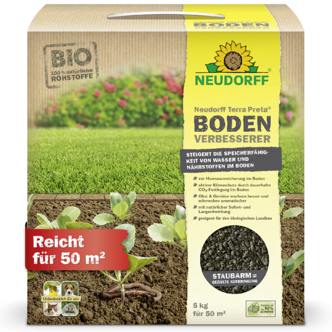 Neudorff Terra Preta, Boden Verbesserer, 5kg