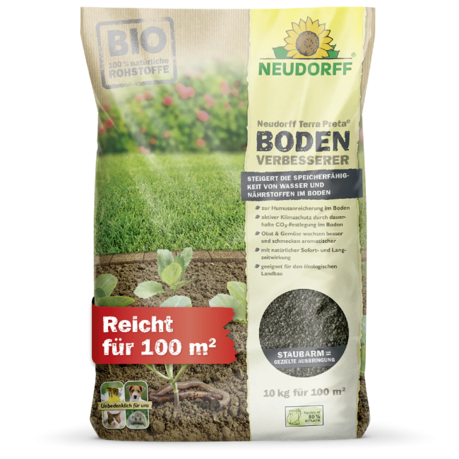 Neudorff Terra Preta, Boden Verbesserer, 10kg