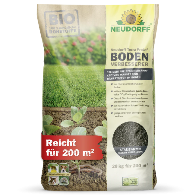 Neudorff Terra Preta, Boden Verbesserer, 20kg