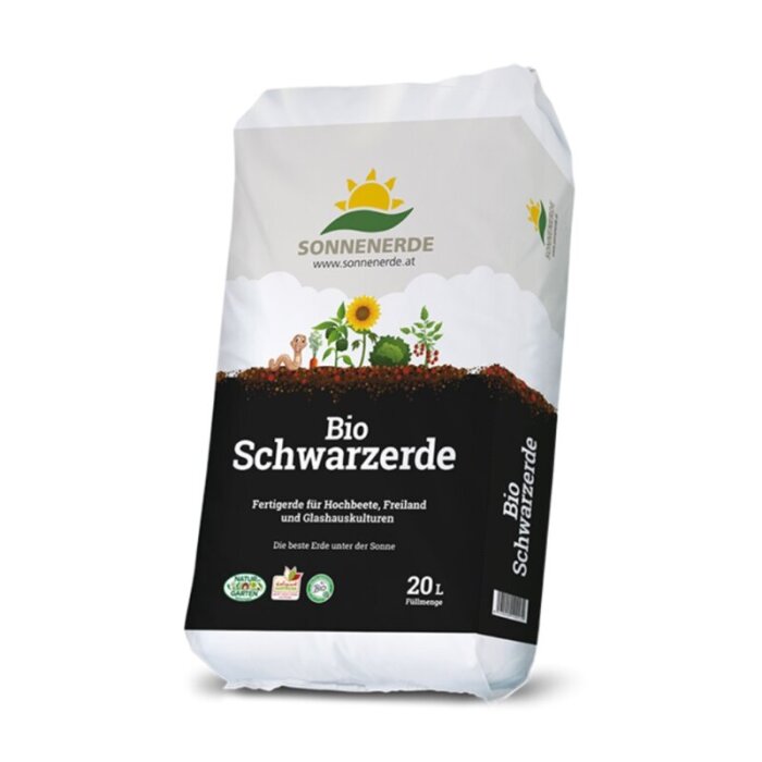 Sonnenerde Bio Schwarzerde, 20L