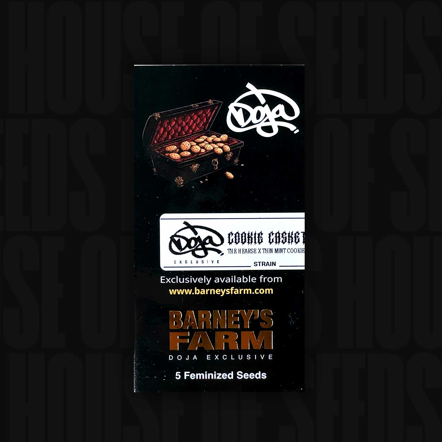 Cookie Casket - Barney's Farm