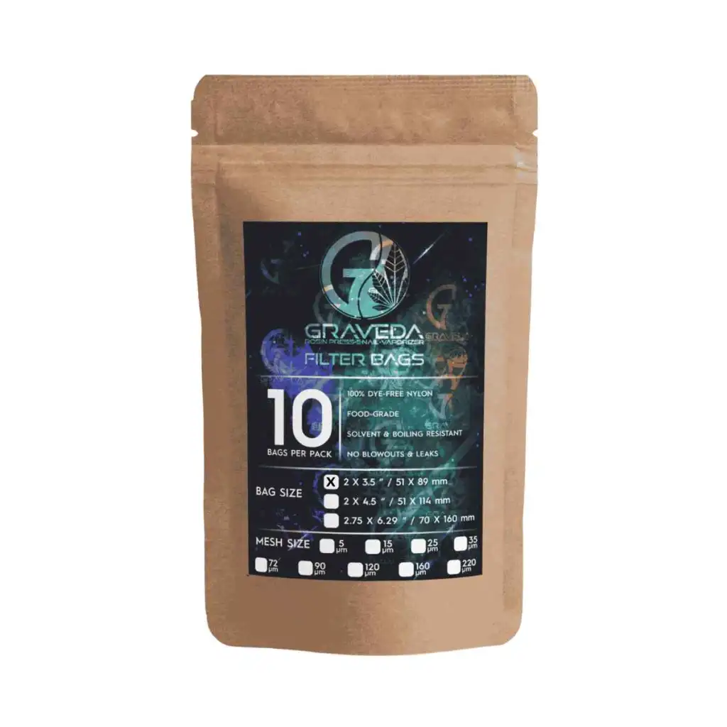 Graveda Rosin Bags 51x89mm 25µ - 10 Stück