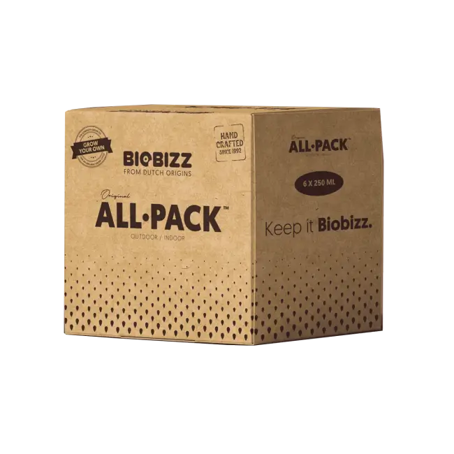 BioBizz All Pack Indoor 250ml 100% organisches Düngerset