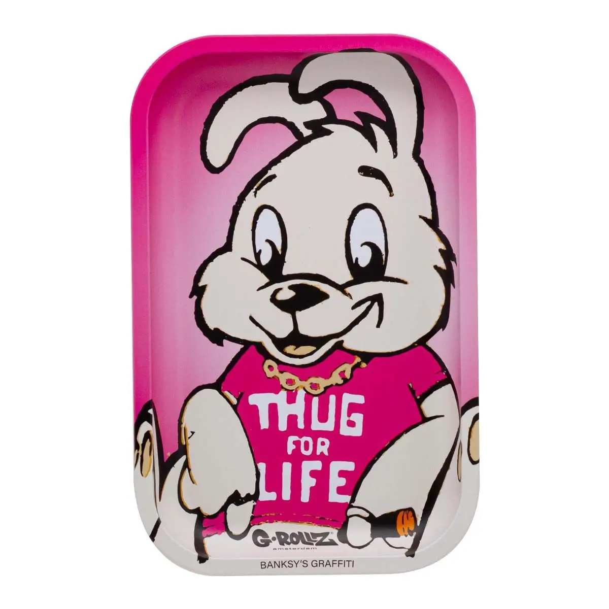 G-Rollz Banksy's Graffiti Thug for Life Medium Tray 17.5 x 27.5 cm