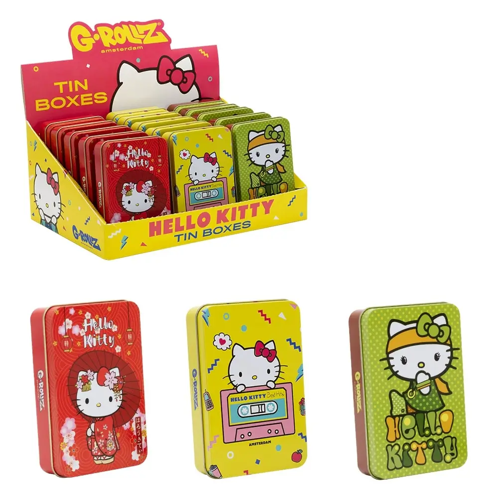 G-Rollz Hello Kitty Aufbewahrungsbox - 13x8.5x3 cm Red Geisha