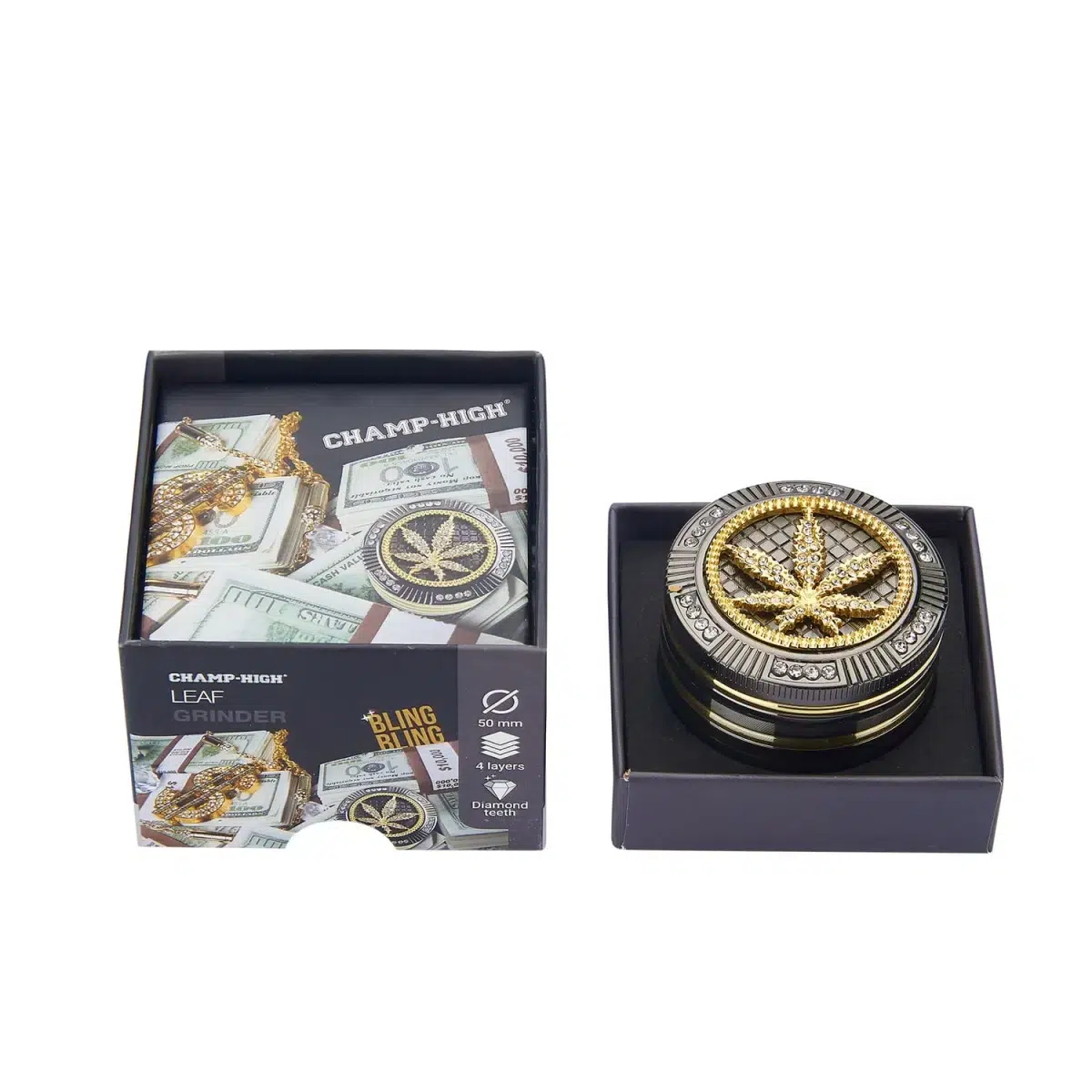 Champ High Bling Bling Leaf 4-teilig ø 50 mm