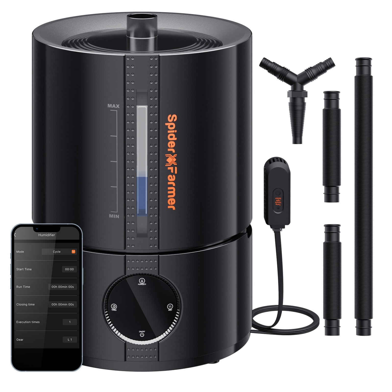 Spider Farmer Luftbefeuchter 5L Cool Mist