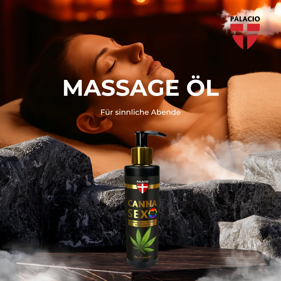 Palacio Cannasex Massage Öl 150ml