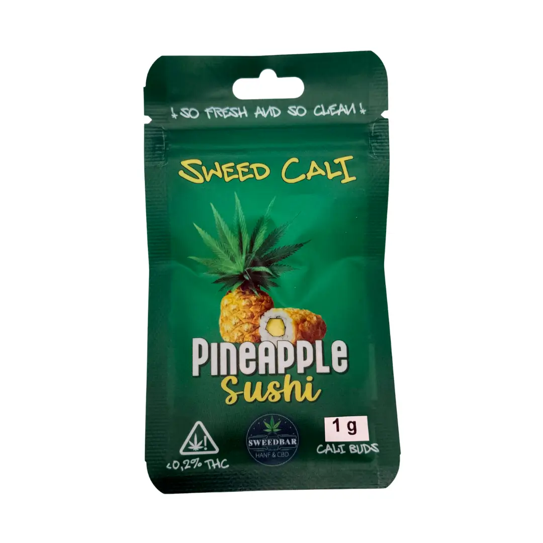 Sweedbar Pineapple Sushi Cali CBD Blüten 1g