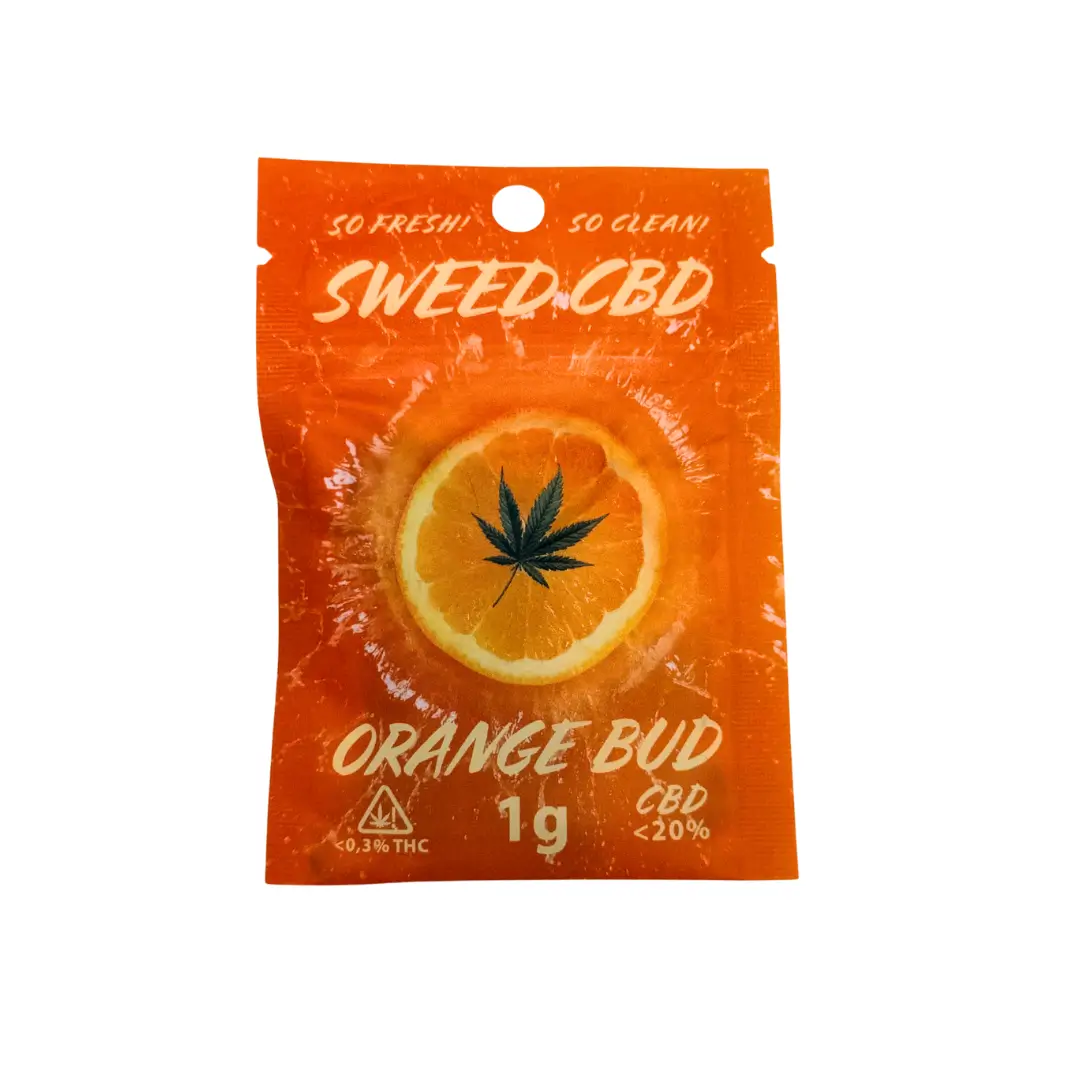 Sweedbar Orange Bud CBD Blüten 1g