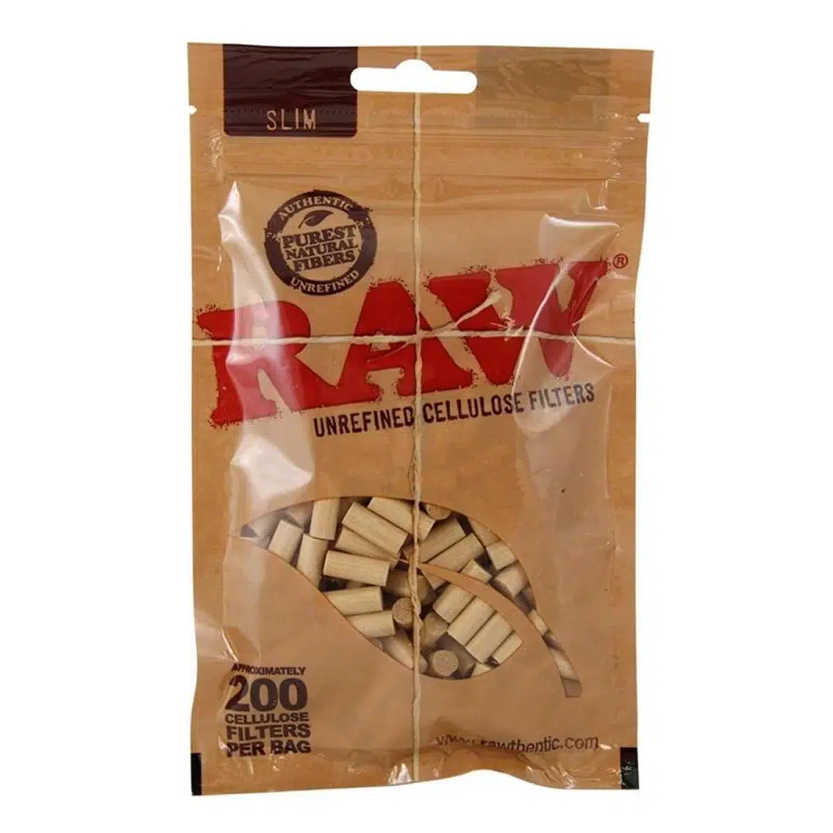 RAW Cellulose Filter Slim - 200 Stück