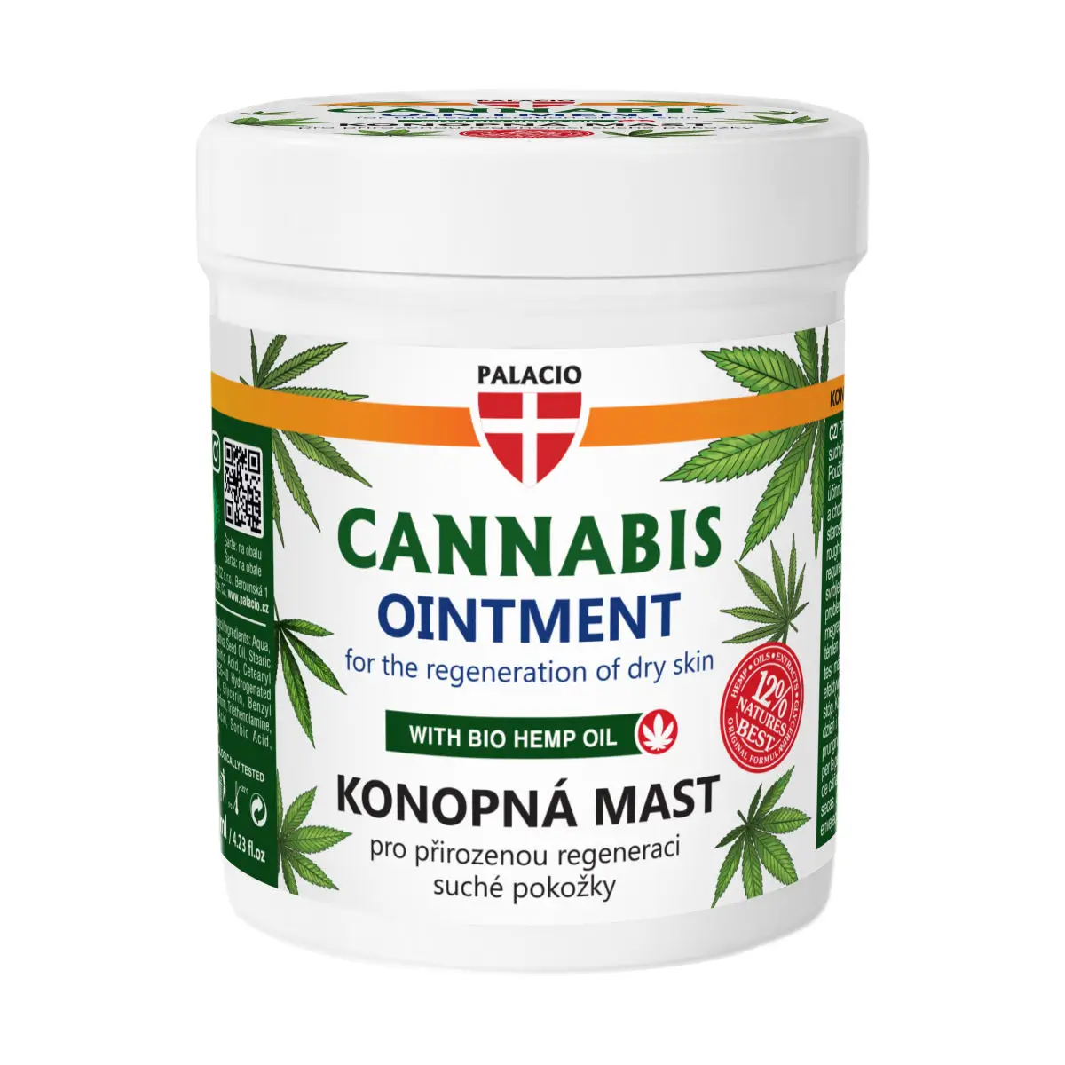 Palacio Hanfsalbe regener6ierend - 125ml Dose