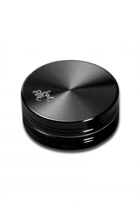 Alu Grinder, schwarz anodisiert, 2-teilig, 40 mm