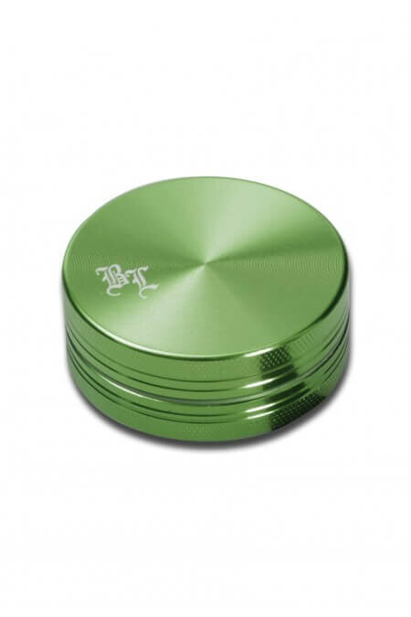 Alu Grinder, grün anodisiert, 2-teilig, 40 mm