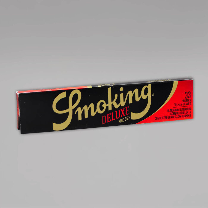 Smoking DeLuxe King Size Longpaper, Heftchen mit 33 Blättchen