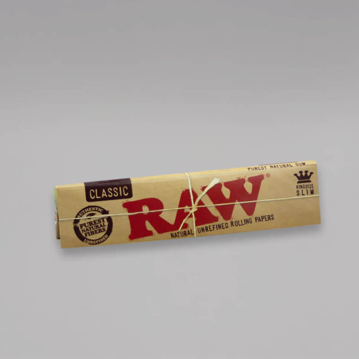 RAW King Size Slim Classic Paper, Box à 50 Heftchen