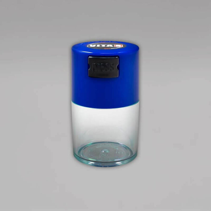 Vitavac, 0,06 L, transparent, Dunkelblau