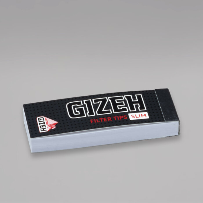 Gizeh Filter Tips Slim, perforiert Heftchen mit 35 Filtern