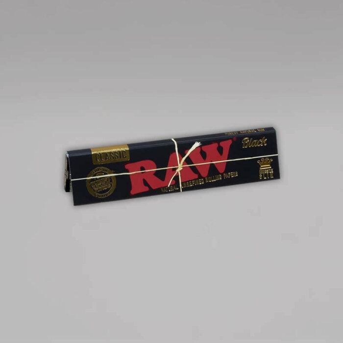 RAW Black Classic King Size Slim Longpaper Heftchen mit 32 Blatt