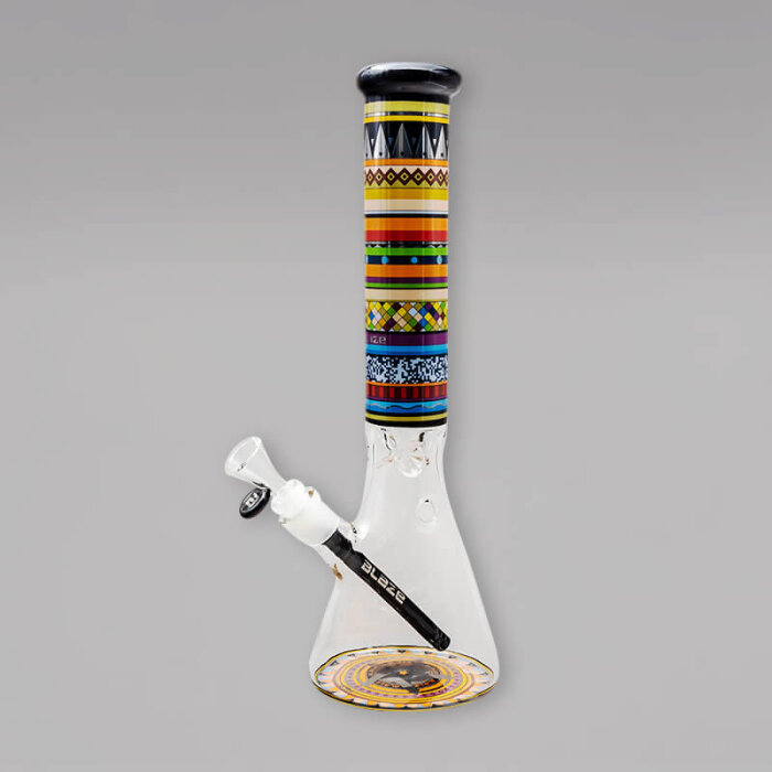 Blaze Totem Eis Beaker Bong, 37,5 cm, 18er/14,5er Inside Cut