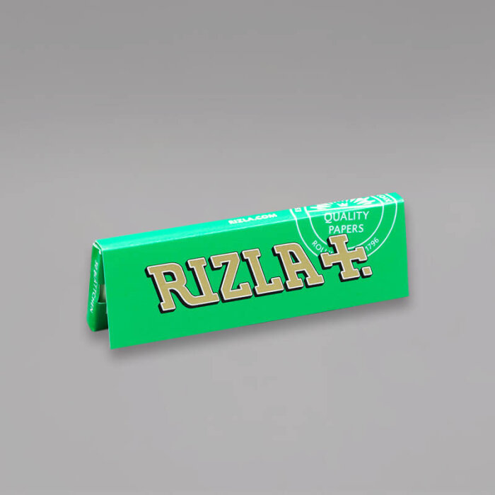 Rizla Grün Zigarettenpapier, Heftchen mit 50 Blatt