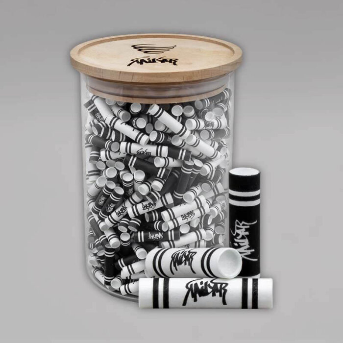 500 Kailar Slim Size Aktivkohlefilter, Mixed Glas