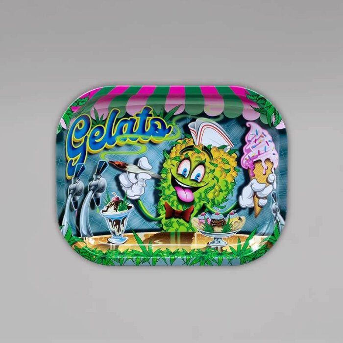 Rolling Tray Gelato, Metall, XS - 18 x 14 cm
