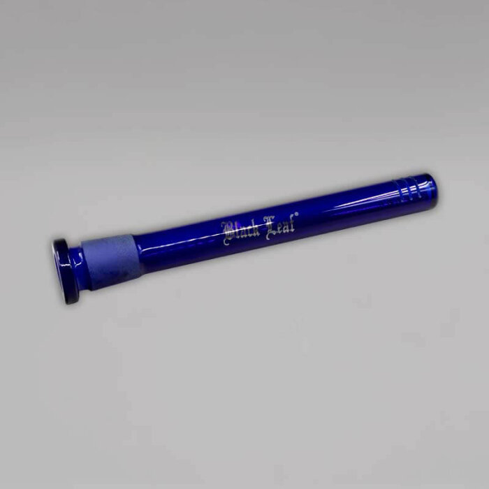 Black Leaf, Schlitzdiffusorkupplung, 18,8er/14,5er Inside Cut, Blau, 13,7 cm