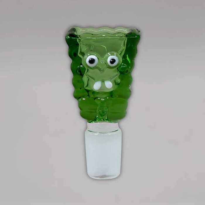 Bongkopf, Schwamm, 18,8er, grün