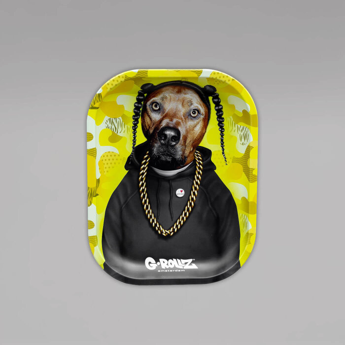 G-Rollz Rap Rolling Tray, XS - 18 x 14 cm