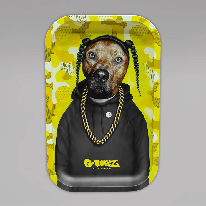 G-Rollz Rap Rolling Tray, S - 27,5 x 17,5 cm