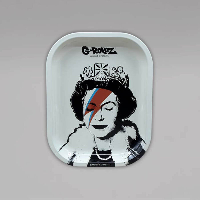 G-Rollz Lizzie Stardust Rolling Tray, XS - 18 x 14 cm